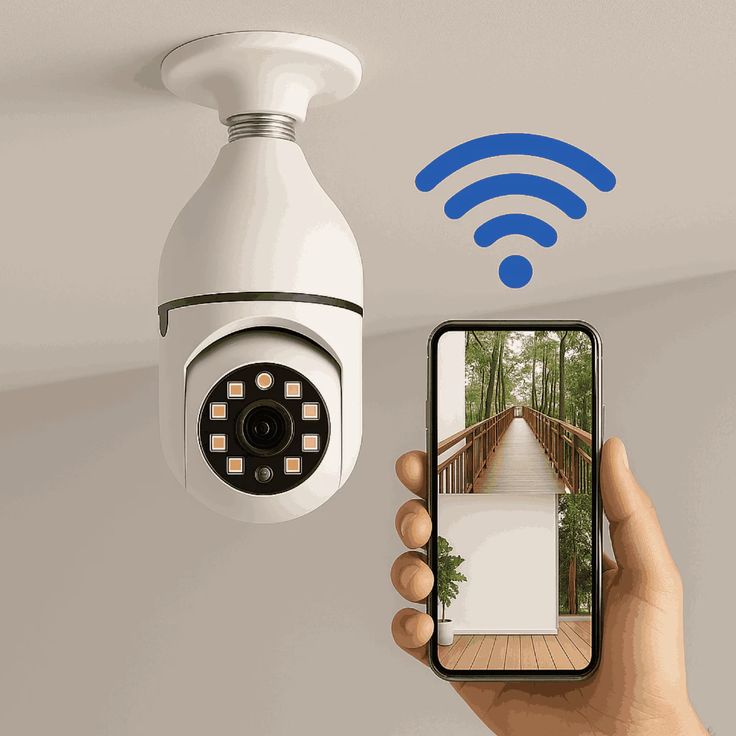 Wifi Panorama Camera TP-Plus Light Bulb