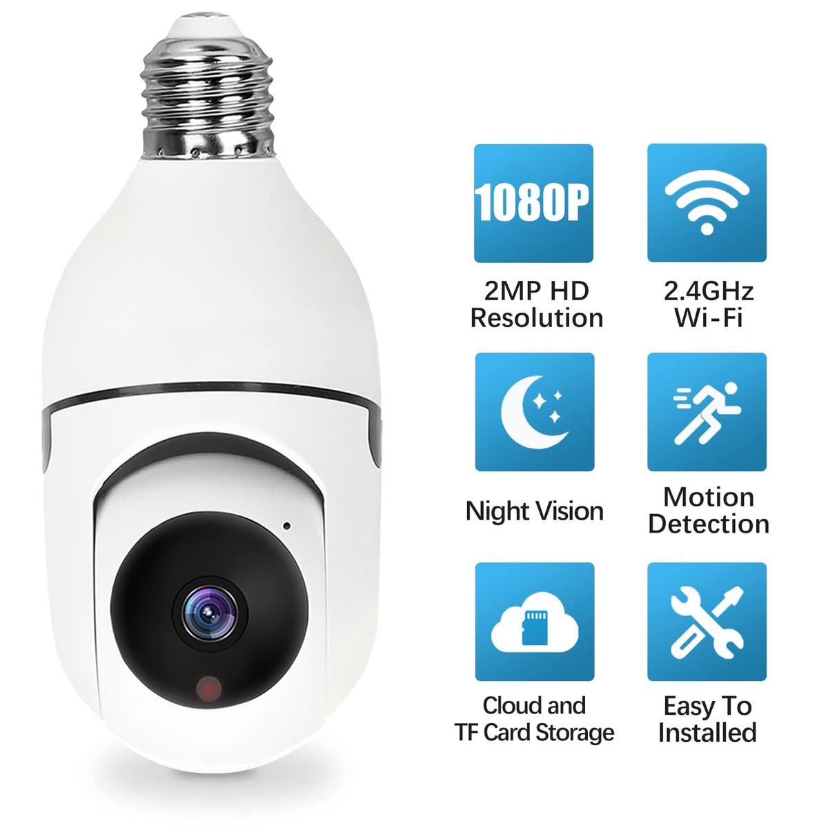 Wifi Panorama Camera TP-Plus Light Bulb